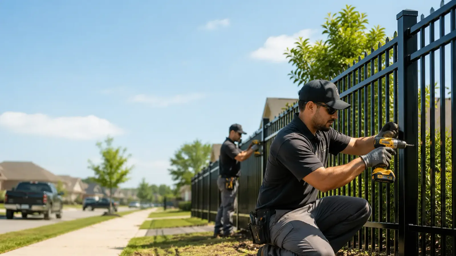 Metal Fence Installation in Shawnee, WY